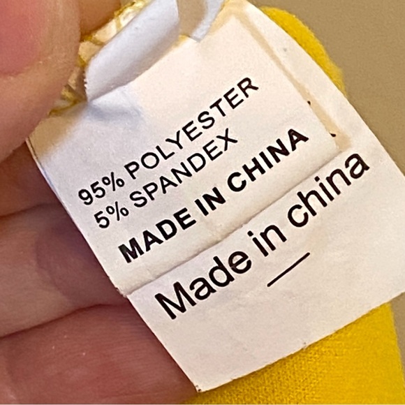 Yellow Ruffle Accent Top - Picture 8 of 8